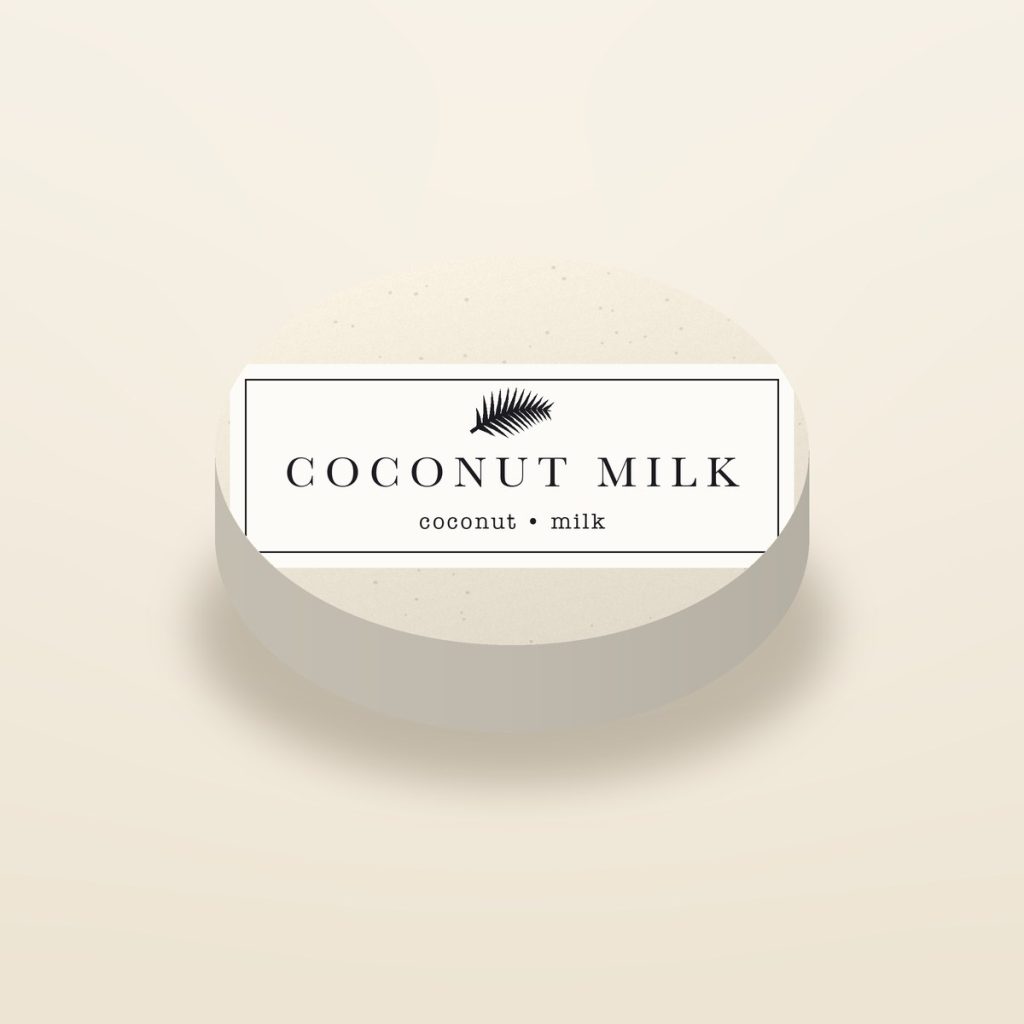 Coconut Milk Shampoo Bar